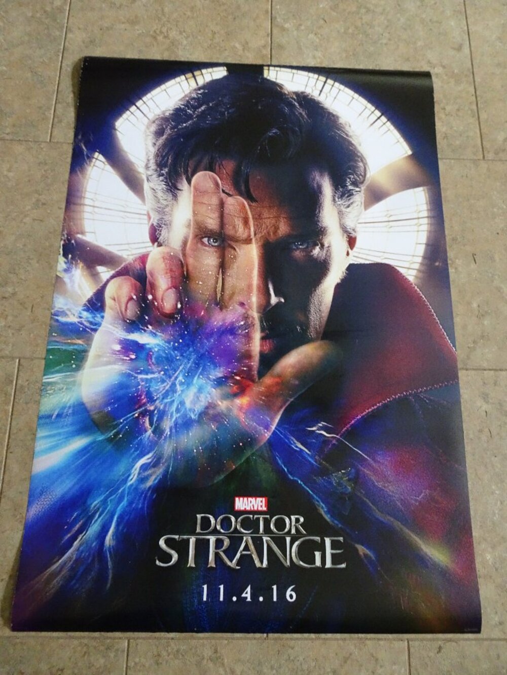 Doctor Strange - Walt Disney/Marvel - Movie Poster w/ Benedict Chamberbatch-Adva